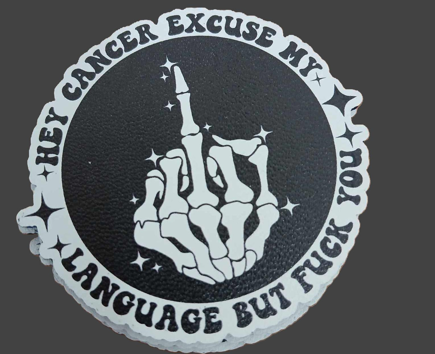 Excusie My Language Middle Finger